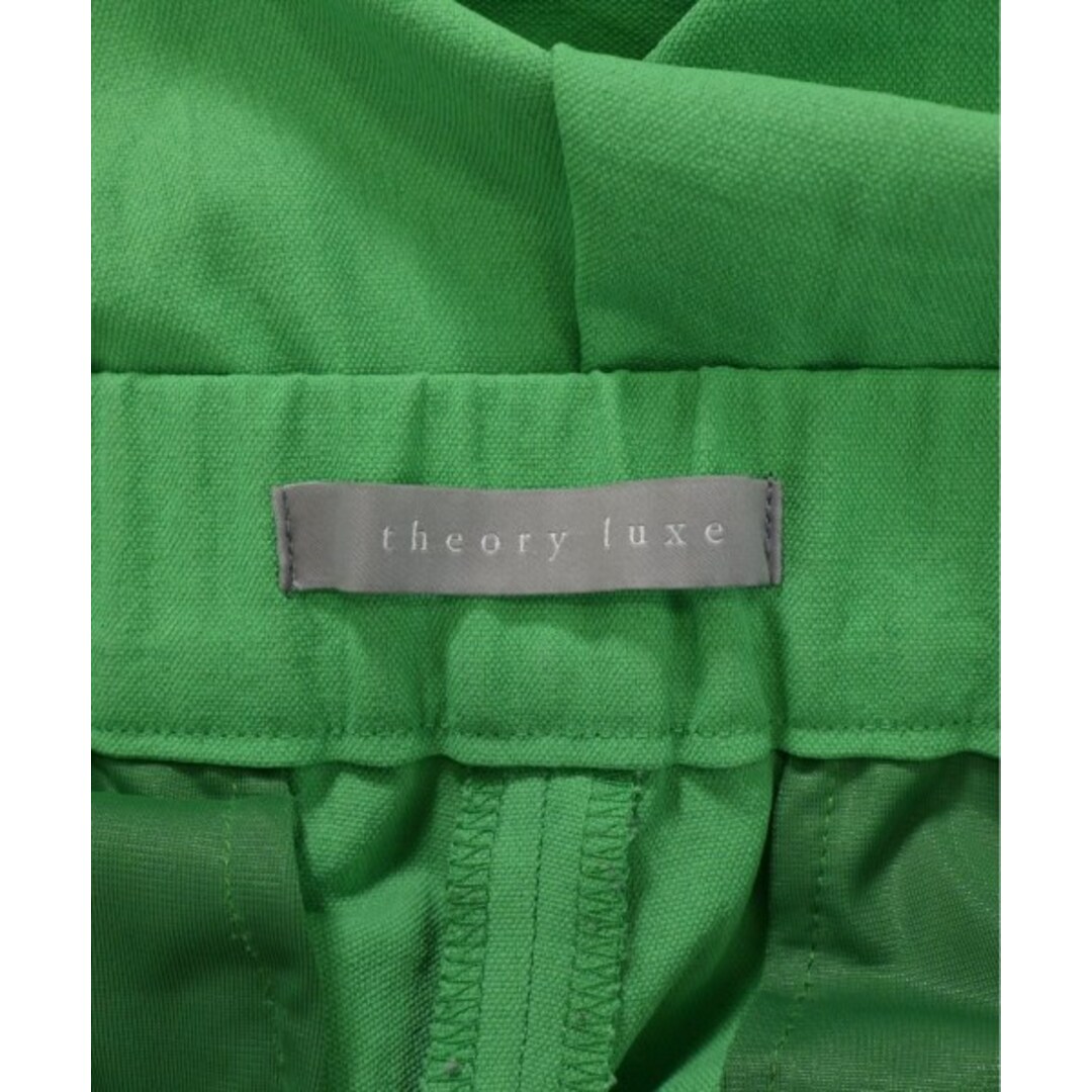 theory luxe セオリーリュクス スラックス 40(M位) 緑 【古着】【中古】 theory luxe セオリーリュクス パンツ(その他) 40(M位) 緑
