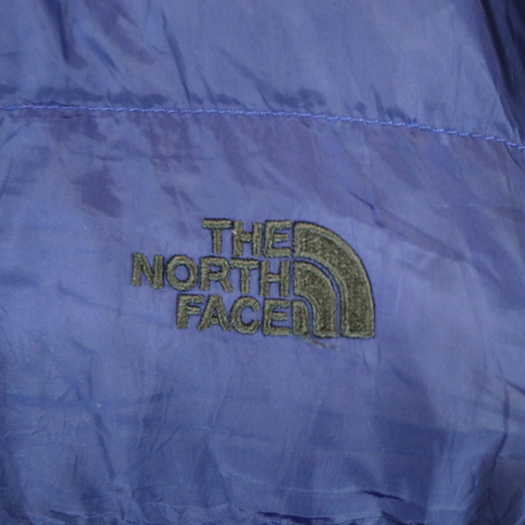THE NORTH FACE ノースフェイス フード付き ダウンジャケット 防寒 登山 キャンプ アウトドア ブルー (レディース L)   N6263 6