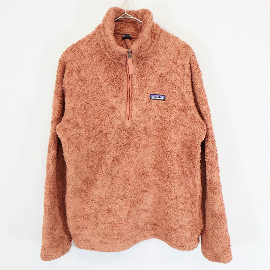 patagonia patagonia パタゴニア ボアフリースジャケット 防寒 アウトドア ワンポイントロゴ ハーフジップ レッド (レディース  L) 中古 古着 N6310の通販 by YAMAHISA USEDCLOTHING｜パタゴニアならラクマ