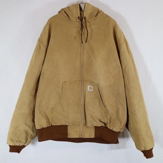 Carhartt カーハート トラディショナル ジャケット ワーク ダック地 ベージュ (メンズ 64)   N7413