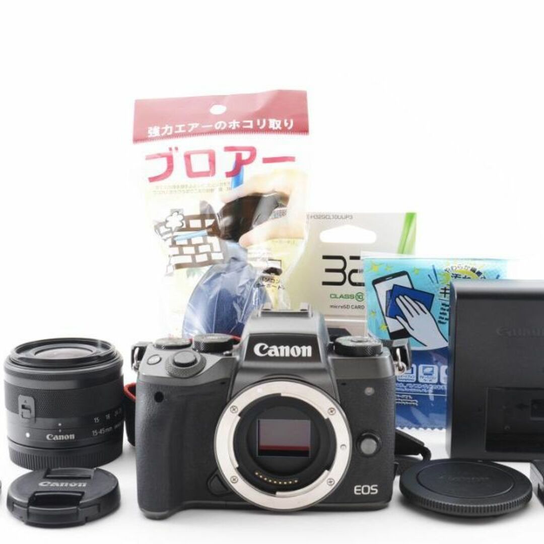 ✾美品✾ キャノン Canon EOS M5 カメラボディ 標準レンズ セット✾