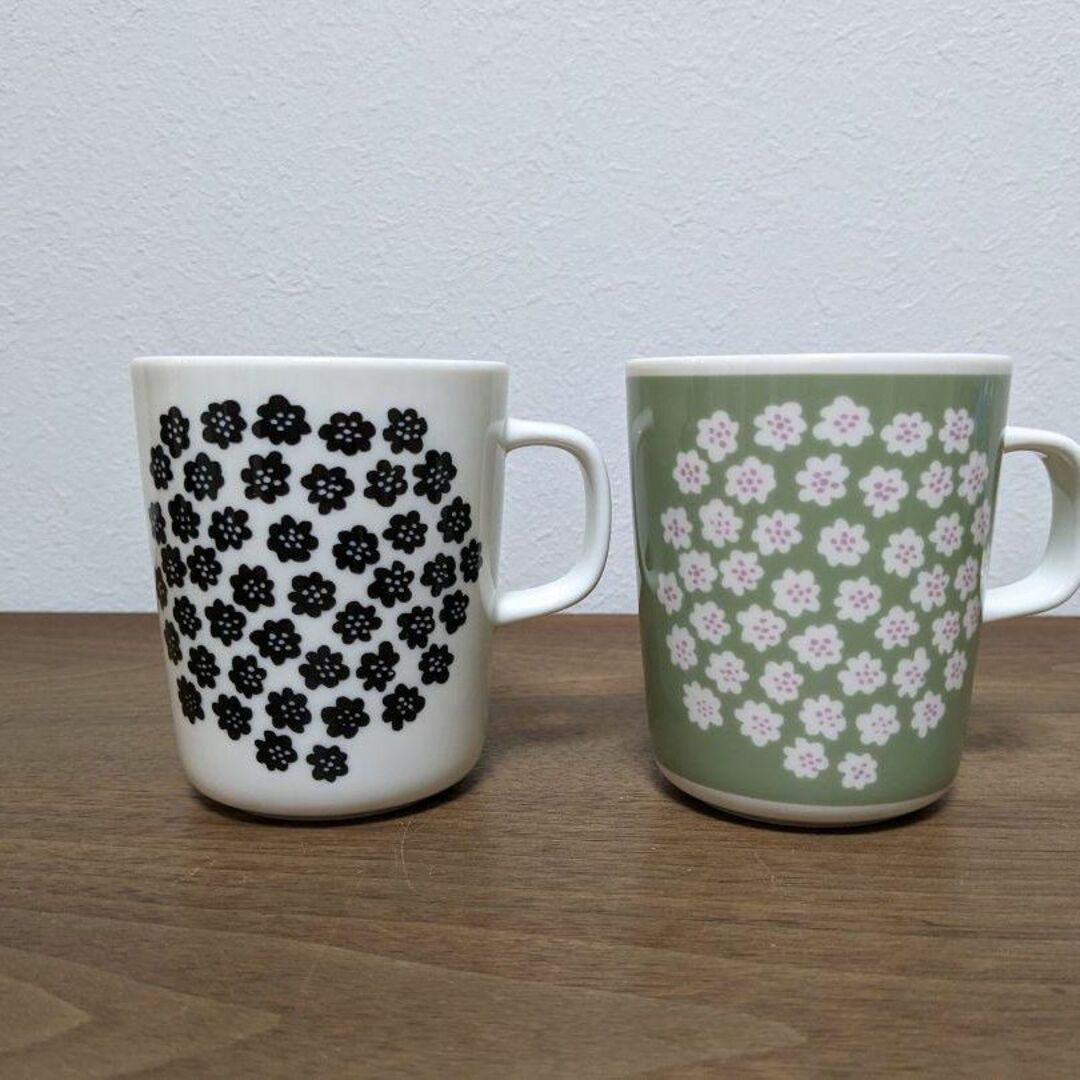 マリメッコ　marimekko　プケッティ　マグカップ　新品　2点