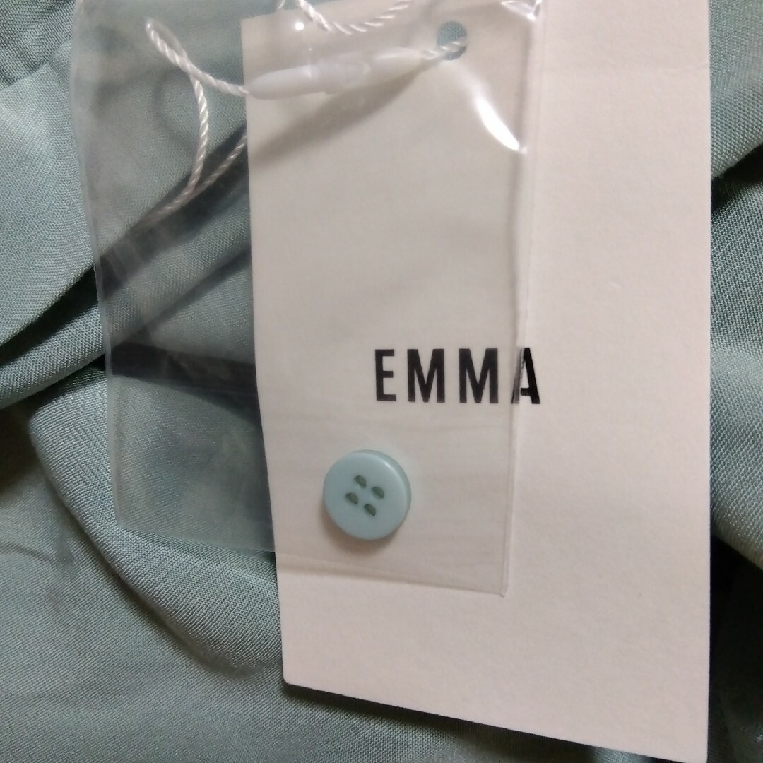 EMMA CLOTHES(エマクローズ)の新品【EMMA】とろみノースリーブ裾切り替えティアードシャツワンピース レディースのワンピース(ロングワンピース/マキシワンピース)の商品写真