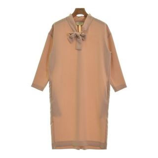 ユナイテッドアローズ(UNITED ARROWS)のUNITED ARROWS ワンピース 36(S位) ピンク 【古着】【中古】(ひざ丈ワンピース)