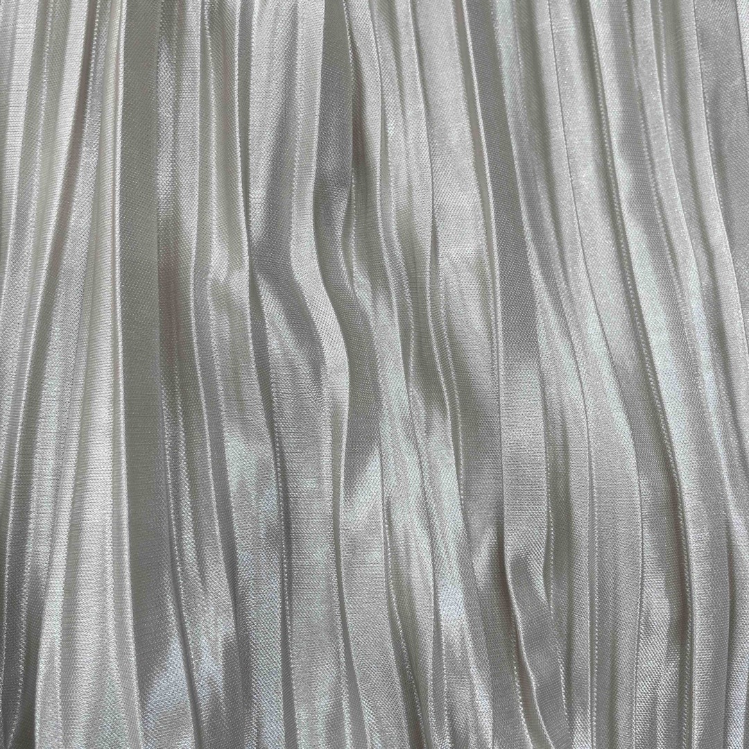 ベージュカラー/プリーツスカート レディースのスカート(ロングスカート)の商品写真