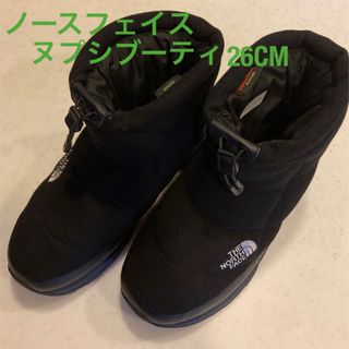 ザノースフェイス(THE NORTH FACE)のザノースフェイス ヌプシブーティ ウール ショートブーツ ブラック(ブーツ)