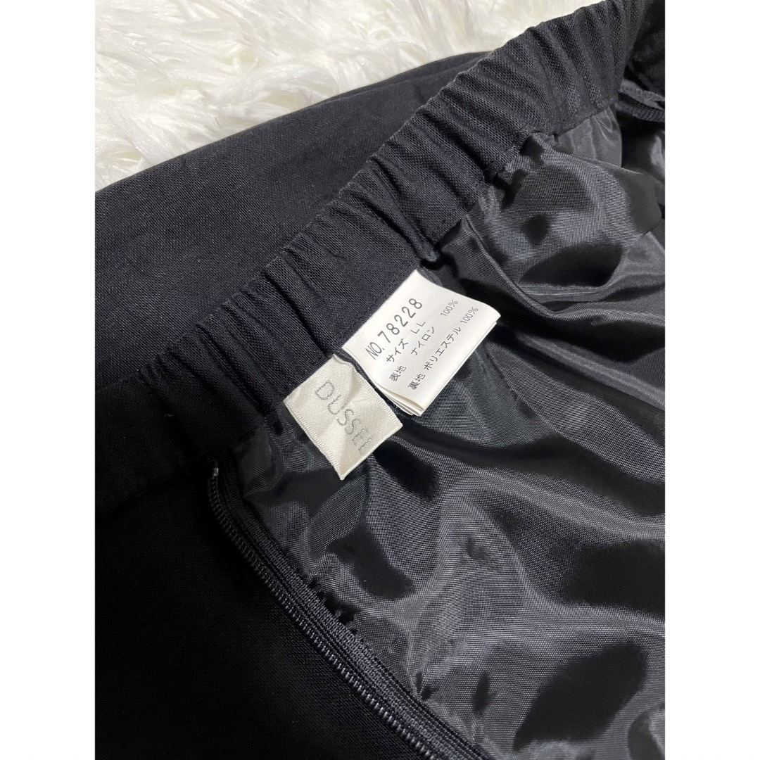 DUSSEL PRINTZ LL ブラック ジャケット スカート セットアップ レディースのレディース その他(セット/コーデ)の商品写真