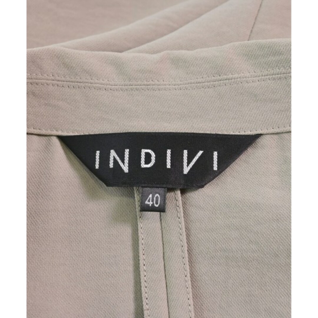 INDIVI インディヴィ カジュアルジャケット 40(L位) ベージュ 2