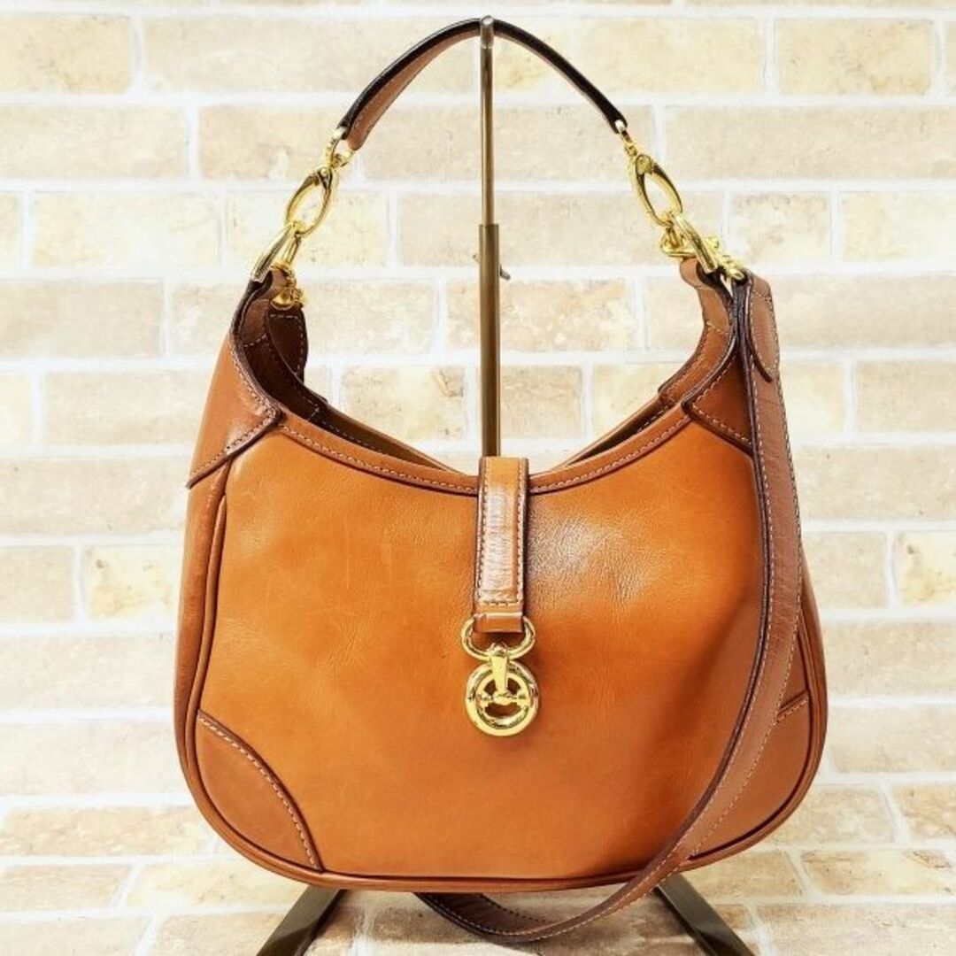 FREE HAND ☆ 2WAY ショルダーバッグ ブラウン 日本製バッグ