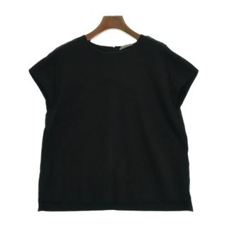 セオリーリュクス(Theory luxe)のtheory luxe セオリーリュクス Tシャツ・カットソー 38(M位) 黒 【古着】【中古】(カットソー(半袖/袖なし))