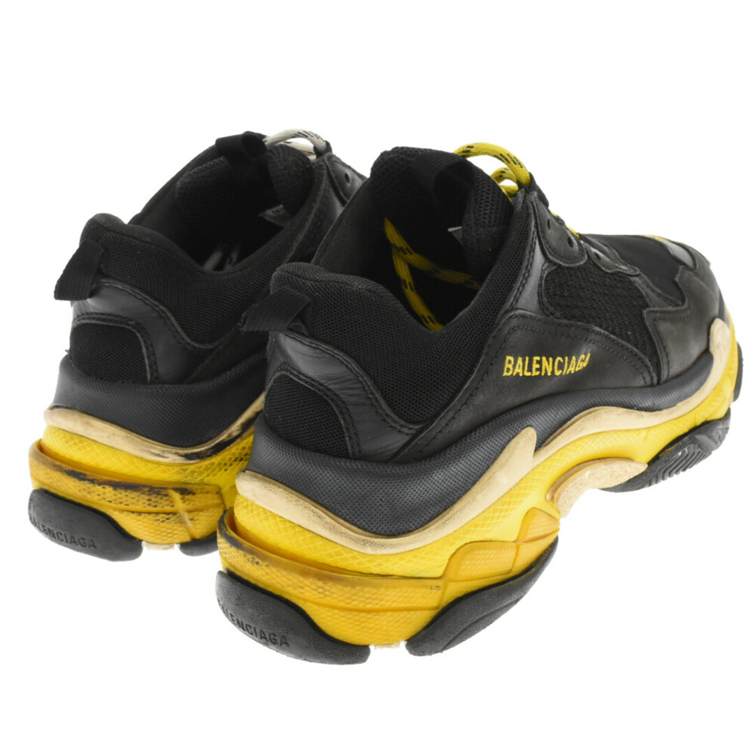 Balenciaga(バレンシアガ)のBALENCIAGA バレンシアガ Triple S トリプルS メッシュ スニーカー ダッドスニーカー ブラック/イエロー 531388 メンズの靴/シューズ(スニーカー)の商品写真