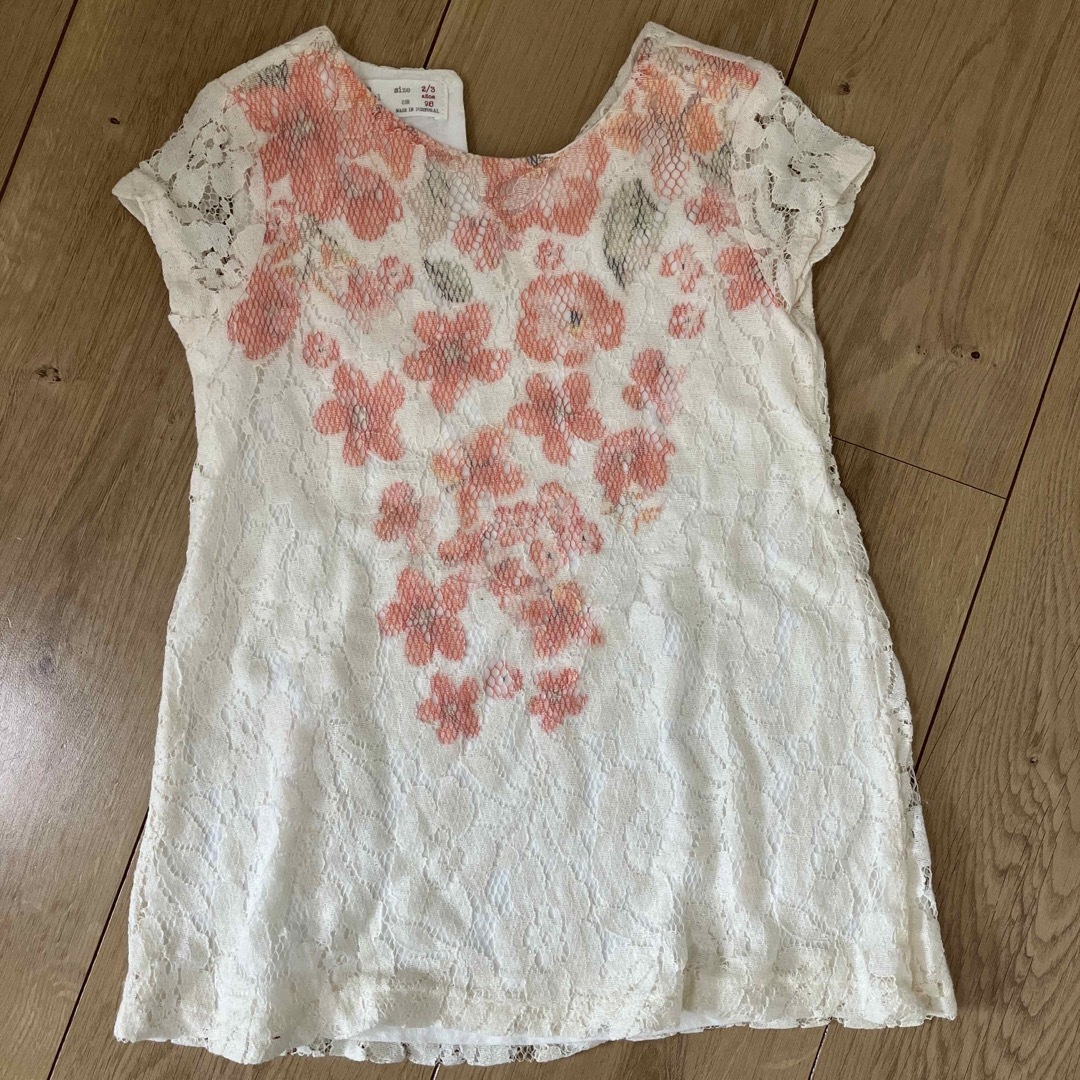 ZARA KIDS(ザラキッズ)のキレイめレースのワンピース キッズ/ベビー/マタニティのキッズ服女の子用(90cm~)(ワンピース)の商品写真