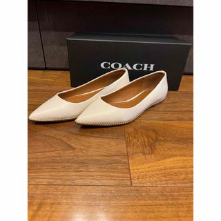 コーチ　coach  パンプス　ベニーバレエ　22cm