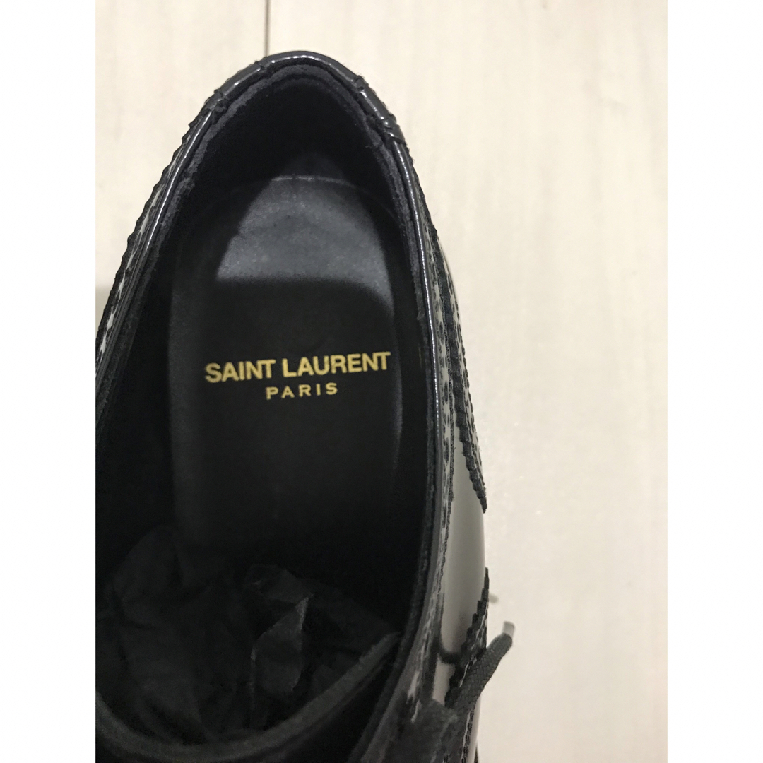 サンローランSAINT LAURENTドレスフォーマルシューズ靴上質本革