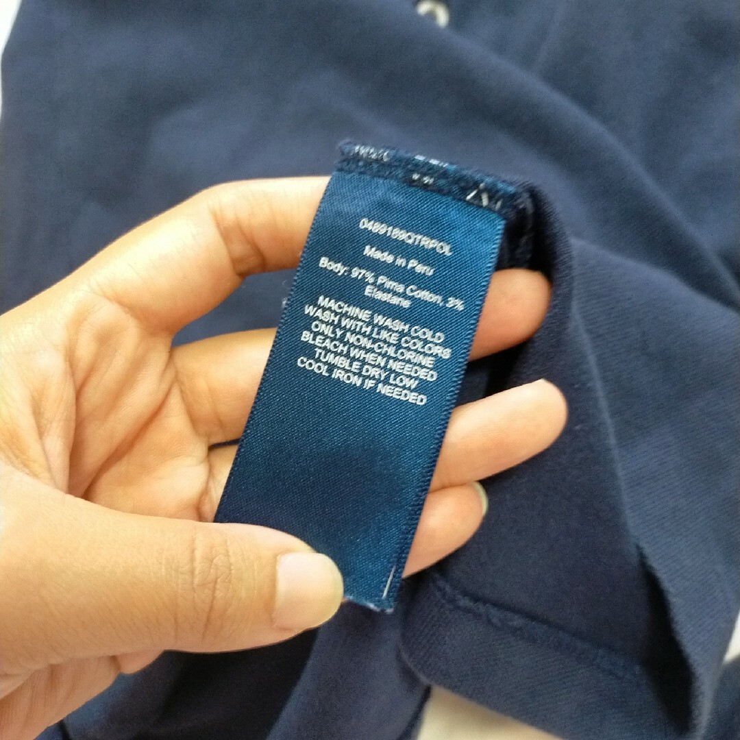 Ralph Lauren(ラルフローレン)のラルフローレン 長袖 ポロシャツ レディース ブラウス レディースのトップス(ポロシャツ)の商品写真