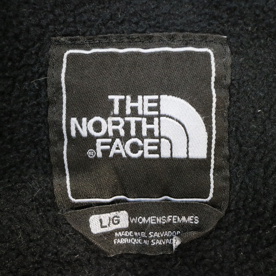 THE NORTH FACE ノースフェイス デナリ フリースジャケット POLARTEC アウトドア キャンプ ブラック (レディース L) N6363