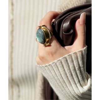 アパルトモンドゥーズィエムクラス(L'Appartement DEUXIEME CLASSE)の【MARIHA/マリハ】Labradorite Ring(リング(指輪))