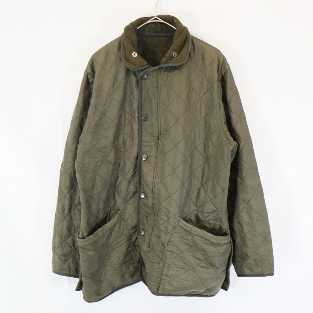 Barbour バブアー POLARQUILT LONG キルティングジャケット ジャケット 防寒  ユーロ 3ワラント カーキ (メンズ S)   N6384