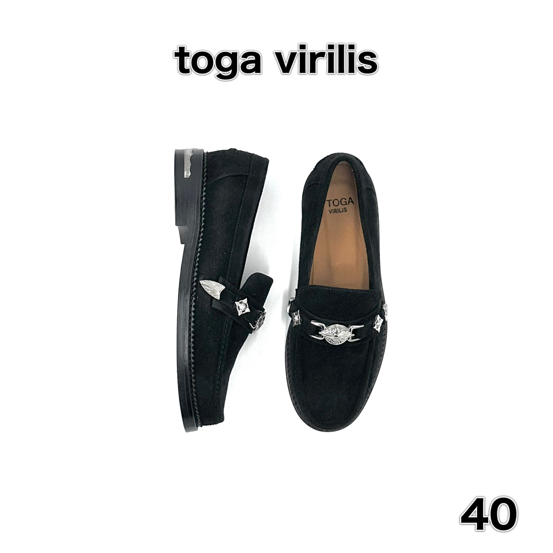 TOGA VIRILIS - 40 TOGA VIRILIS トーガ ビリリース メタル ローファー