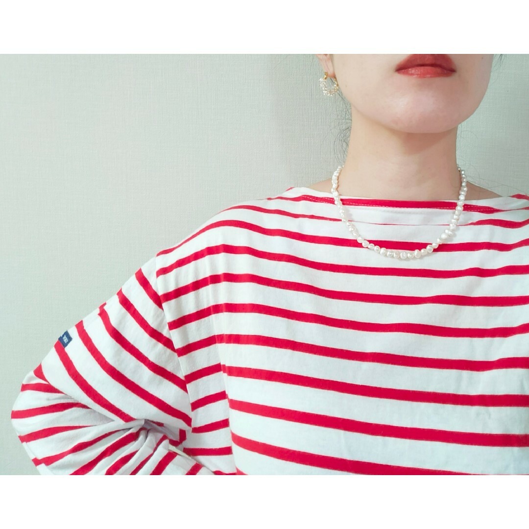 BEAUTY&YOUTH UNITED ARROWS(ビューティアンドユースユナイテッドアローズ)の14kgf pearl✕goldネックレス ハンドメイドのアクセサリー(ネックレス)の商品写真