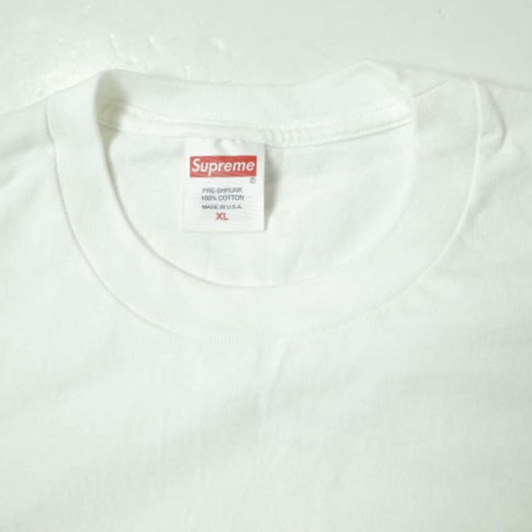 約52cm着丈SUPREME シュプリーム 23SS アメリカ製 Blowfish Tee ブローフィッシュTシャツ XL WHITE 半袖 Week18 MADE IN USA トップス【新古品】【SUPREME】