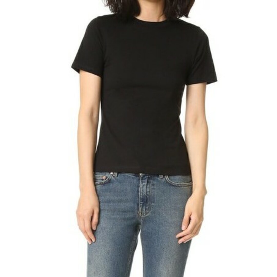 Acne Studios アクネストゥディオズ DORLA 2-PACK TEES PAW16 2パックTシャツ XS BLACK 半袖 2枚セット  トップス【新古品】【中古】【Acne Studios】