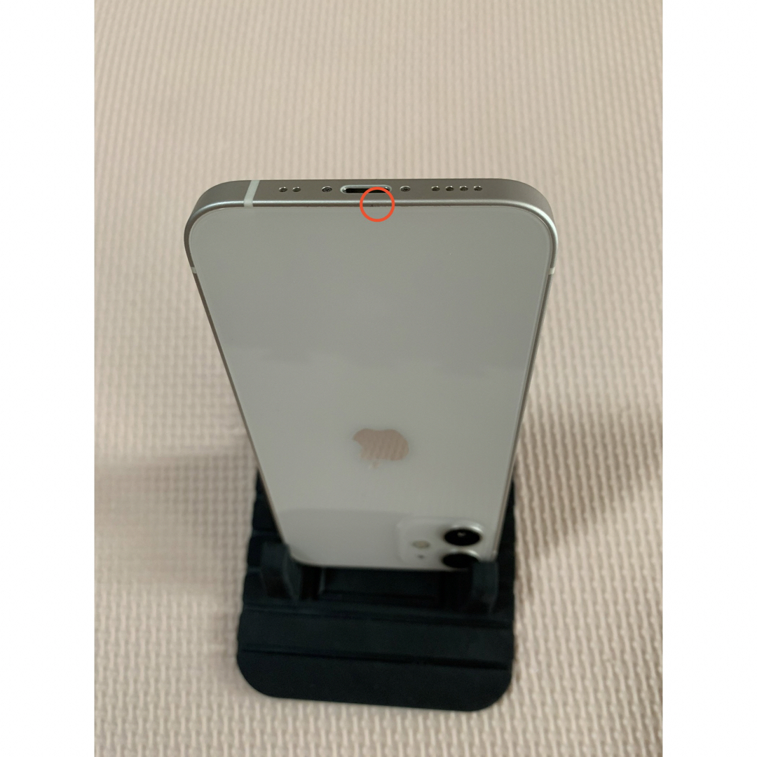 美品 iPhone 12 mini ホワイト 64 GB SIMフリー 6