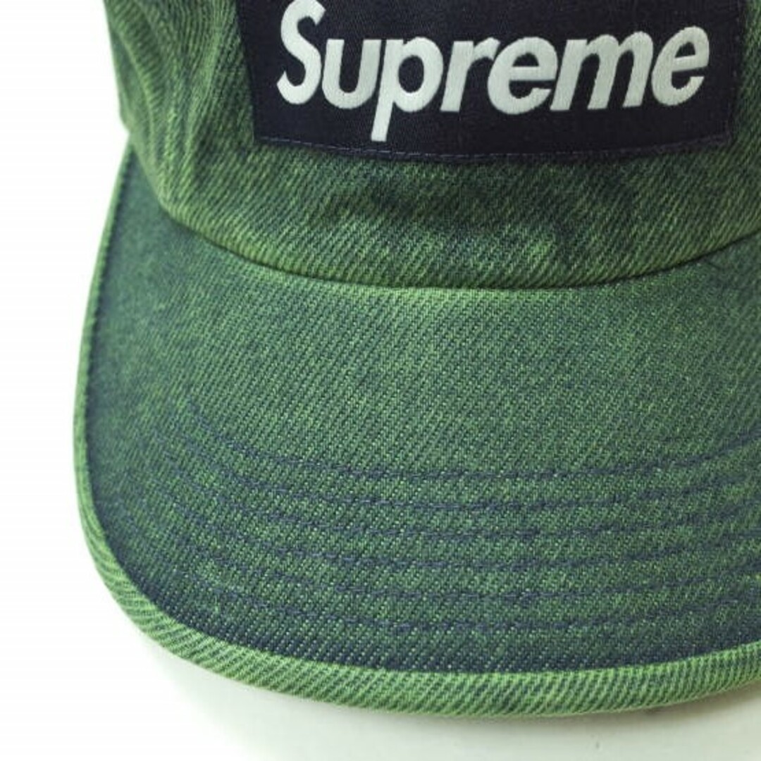 SUPREME シュプリーム  ロゴ キャップ デニム camp cap