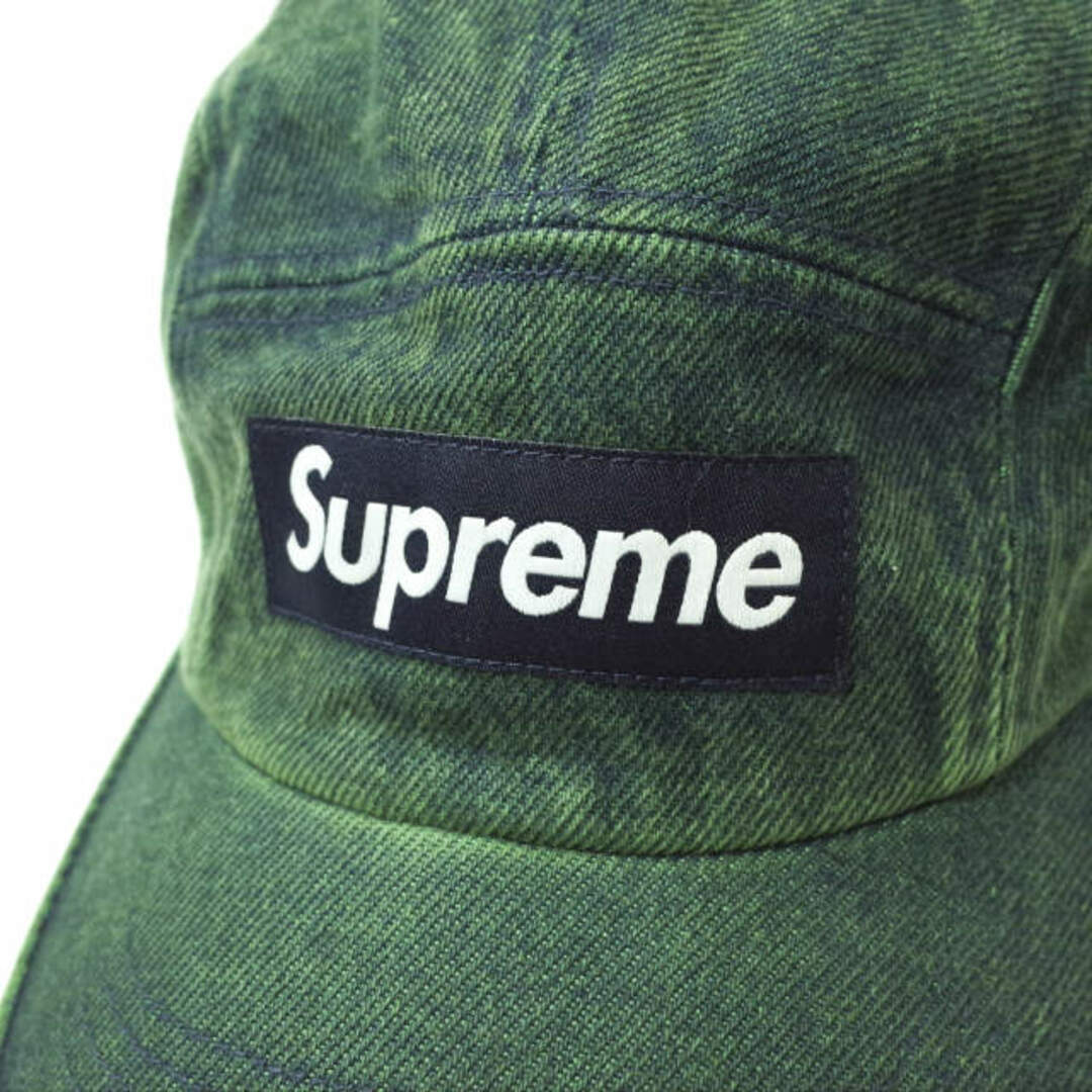 SUPREME シュプリーム  ロゴ キャップ デニム camp cap