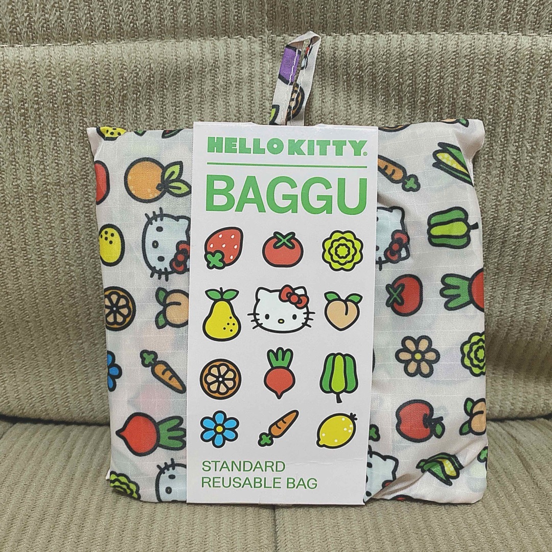 BAGGU(バグゥ)のBAGGU エコバッグ　ハローキティ　アイコン レディースのバッグ(エコバッグ)の商品写真