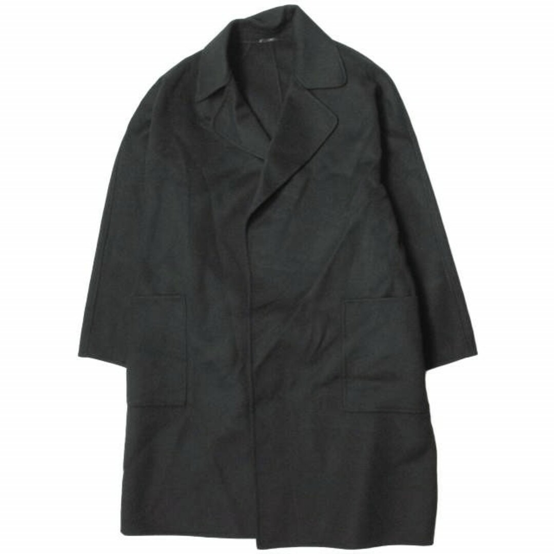 H BEAUTY&YOUTH エイチ ビューティーアンドユース AETHTETIC BELTD COAT エステティックベルテッドコート 1225-104-9143 L BLACK アウター【H BEAUTY&YOUTH】