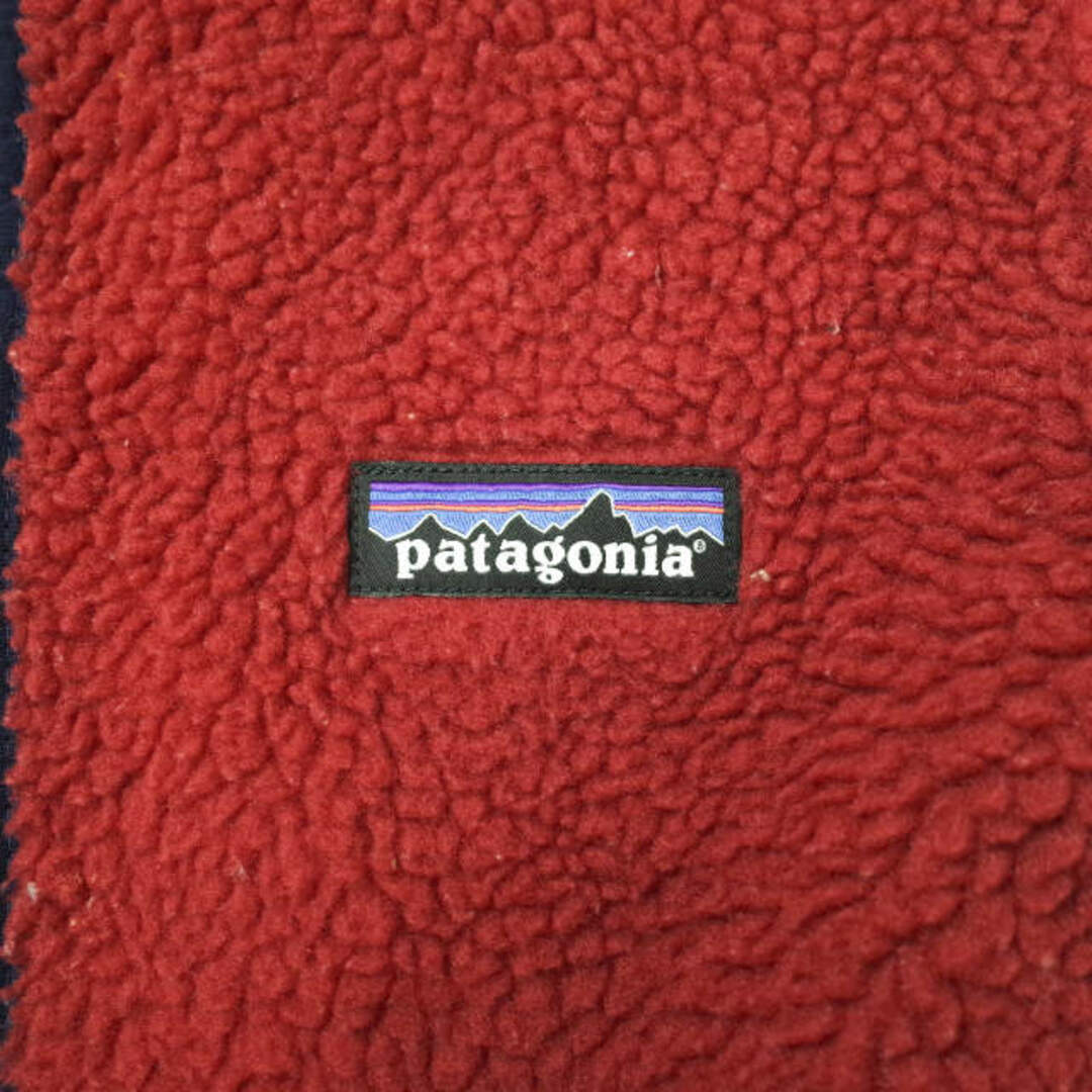PATAGONIA パタゴニア 14AW KIDS Retro-X Vest レトロXフリースベスト 65618 M COCR(RED/NAVY) ボア トップス【PATAGONIA】