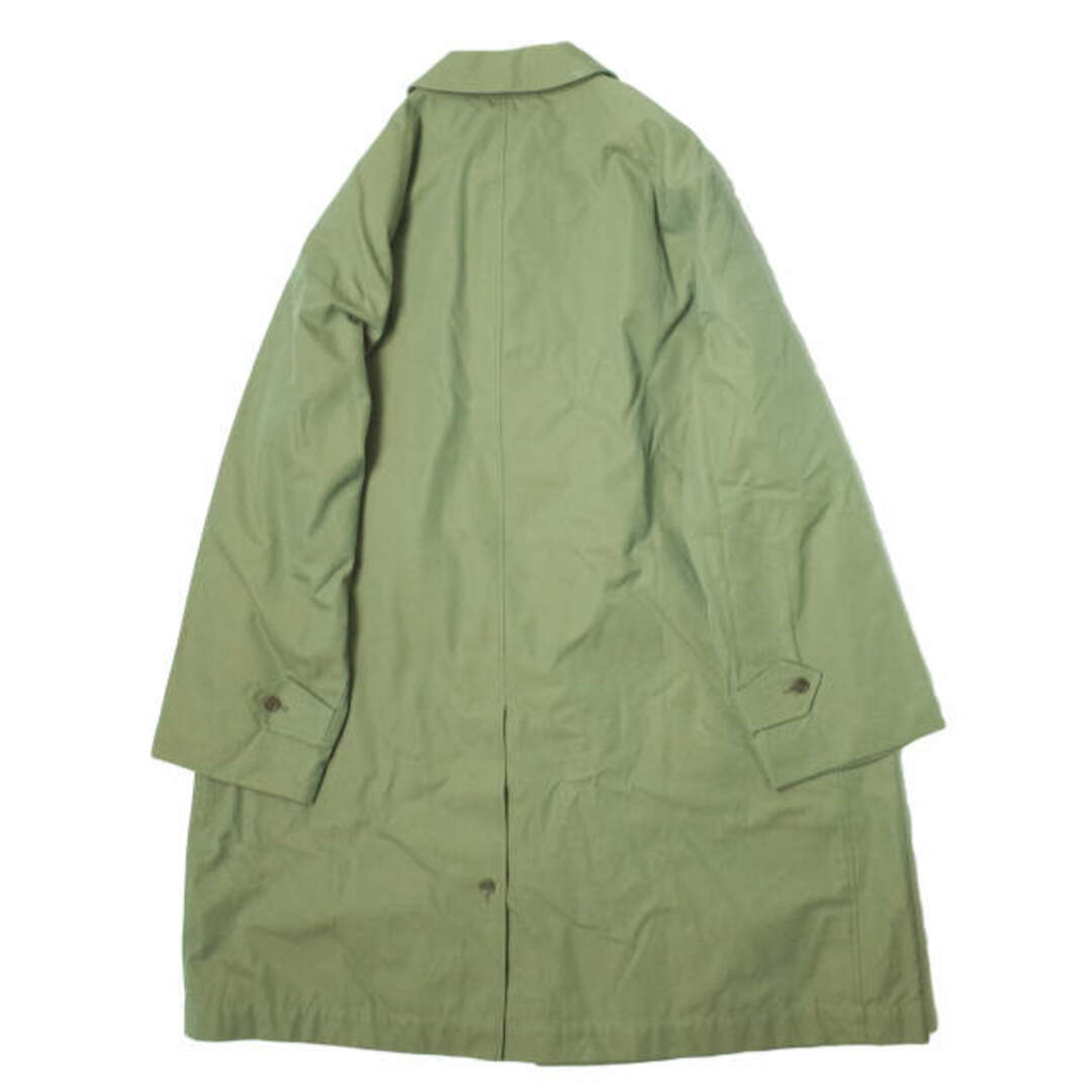 ANATOMICA アナトミカ 日本製 SINGLE RAGLAN COAT I 高密度コットンギャバジン シングルラグランコート 530-452-11 46 OLIVE 玉虫色 ステンカラー アウター【ANATOMICA】