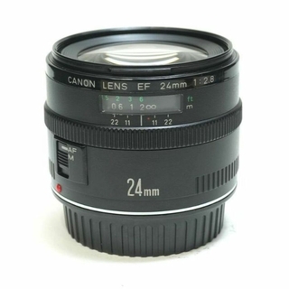 キヤノン(Canon)の■広角 単焦点レンズ　Canon EF 24mm F2.8(レンズ(単焦点))