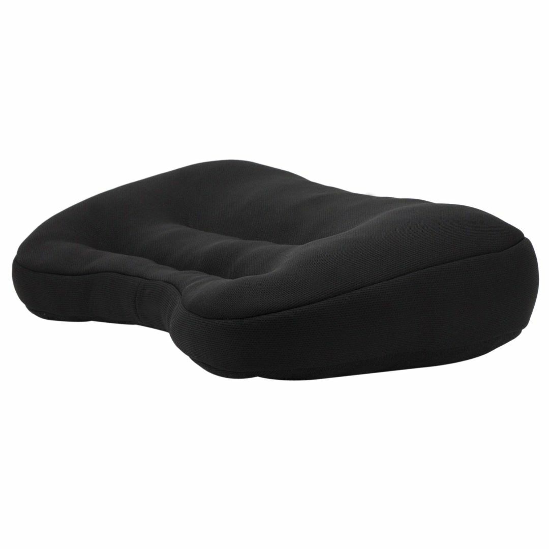 アクアドリーム 腰枕 ブラック 31×45×9cm 低反発 AQ-HB021 インテリア/住まい/日用品の寝具(枕)の商品写真