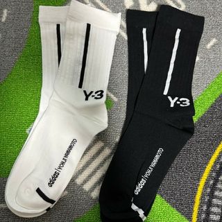 ワイスリー(Y-3)のY 3 ソックス 　靴下(ソックス)