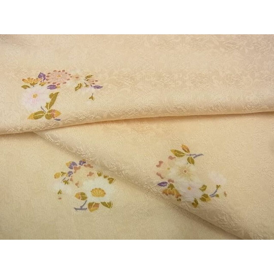 平和屋1□極上 小紋 単衣 友禅 枝花文 逸品 未使用s7395の通販 by 平和