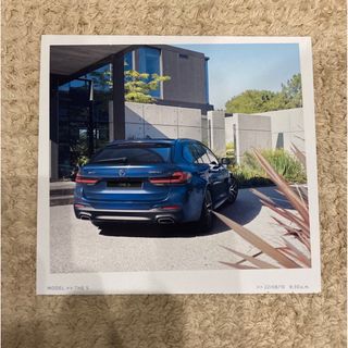 ビーエムダブリュー(BMW)のポスター　タペストリー　BMW THE5 フォト　写真　ツーリング　5シリーズ(絵画/タペストリー)