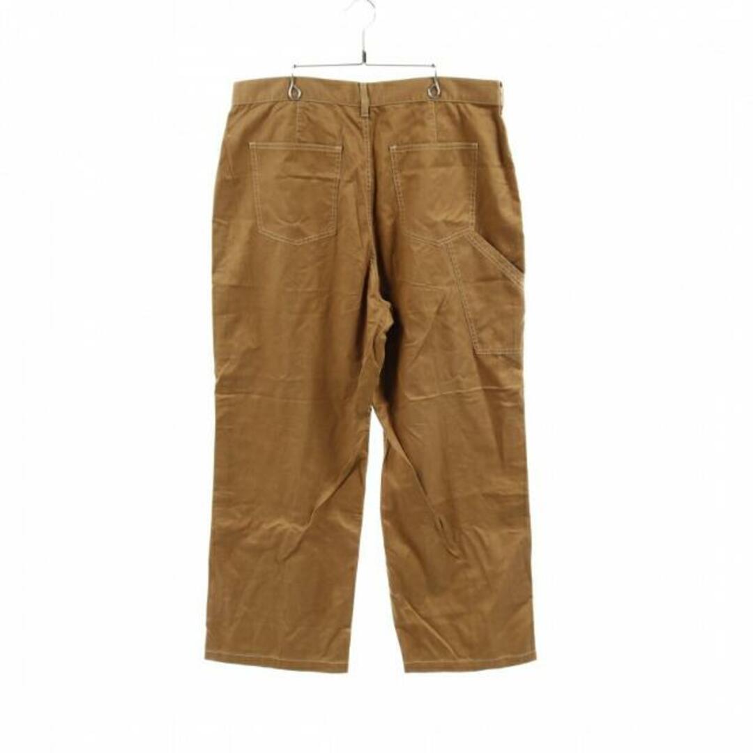 POLO RALPH LAUREN(ポロラルフローレン)のCotton Twill Utility Pant ワイドパンツ イエローブラウン レディースのパンツ(その他)の商品写真