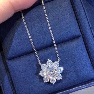 HARRY WINSTON - 最高級‼️サンフラワー ネックレス モアサナイト 人工