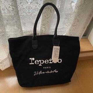 レペット(repetto)のレペット　トートバッグ　黒(トートバッグ)