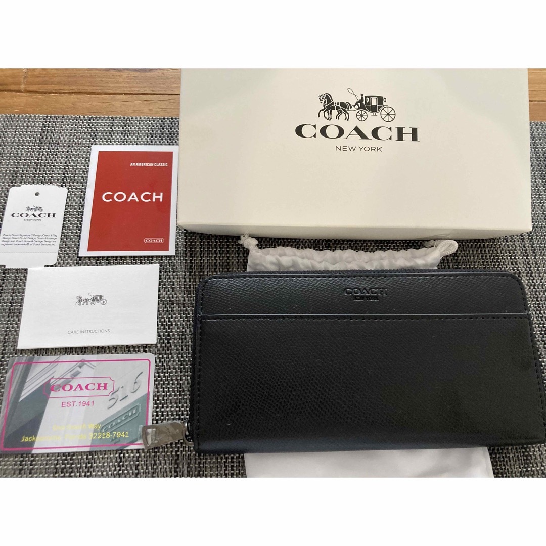 COACH(コーチ)のコーチ　長財布　【本物.新品未使用】 メンズのファッション小物(長財布)の商品写真