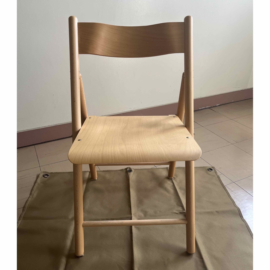 無印良品MUJI ブナ材折り畳み椅子 無印良品MUJI ブナ材折り畳み椅子
