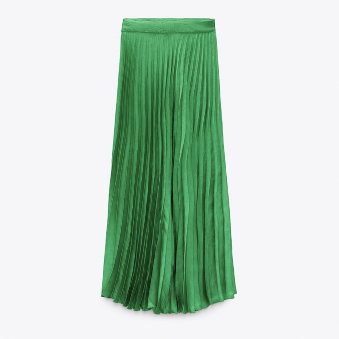 ZARA(ザラ)のZARA ザラ プリーツ ミディスカート レディースのスカート(ロングスカート)の商品写真