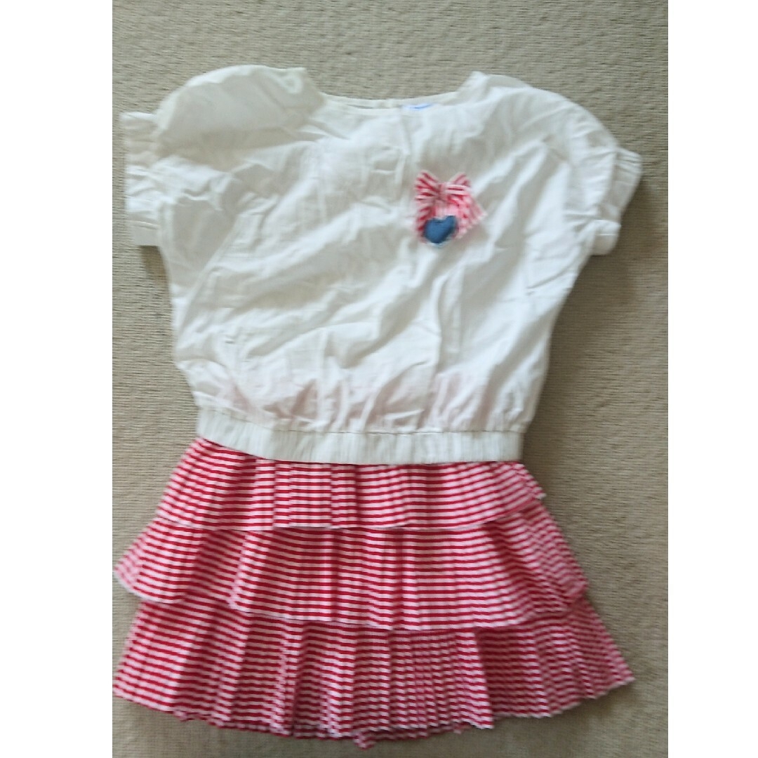 MAYORAL(マヨラル)のmayoral   新品130cm セットアップ キッズ/ベビー/マタニティのキッズ服女の子用(90cm~)(ワンピース)の商品写真