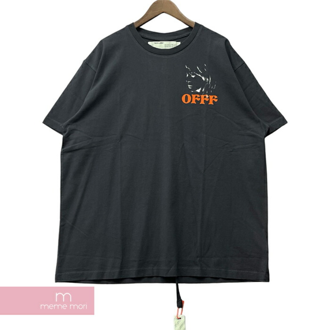 OFF-WHITE(オフホワイト)のOFF-WHITE 2019AW Woman Portrait S/S Over Tee OMAA038F19185014 オフホワイト ウーマンポートレイトショートスリーブオーバーTシャツ 半袖カットソー プリント バックロゴ ダークグレー サイズM【230903】【新古品】【me04】 メンズのトップス(Tシャツ/カットソー(半袖/袖なし))の商品写真