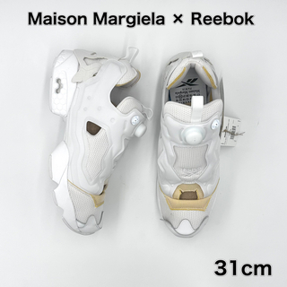 マルタンマルジェラ(Maison Martin Margiela)の31cm メゾン マルジェラ リーボック コラボ  ポンプフューリー ホワイト(スニーカー)