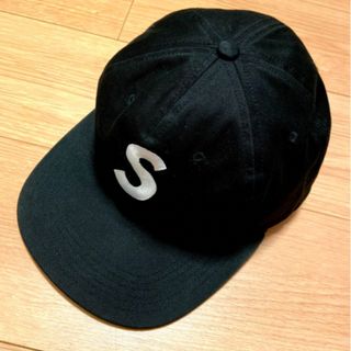 supreme Piping 6-Panel キャップ　黒　ブラック