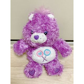 ケアベア(CareBears)のケアベア　ぬいぐるみ　熊　パープル(ぬいぐるみ)