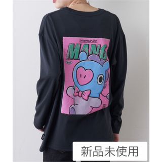 ビーティーイシビル(BT21)の【定価￥4290／新品・未開封／S】BT21 MANG マン ロンT(Tシャツ(長袖/七分))